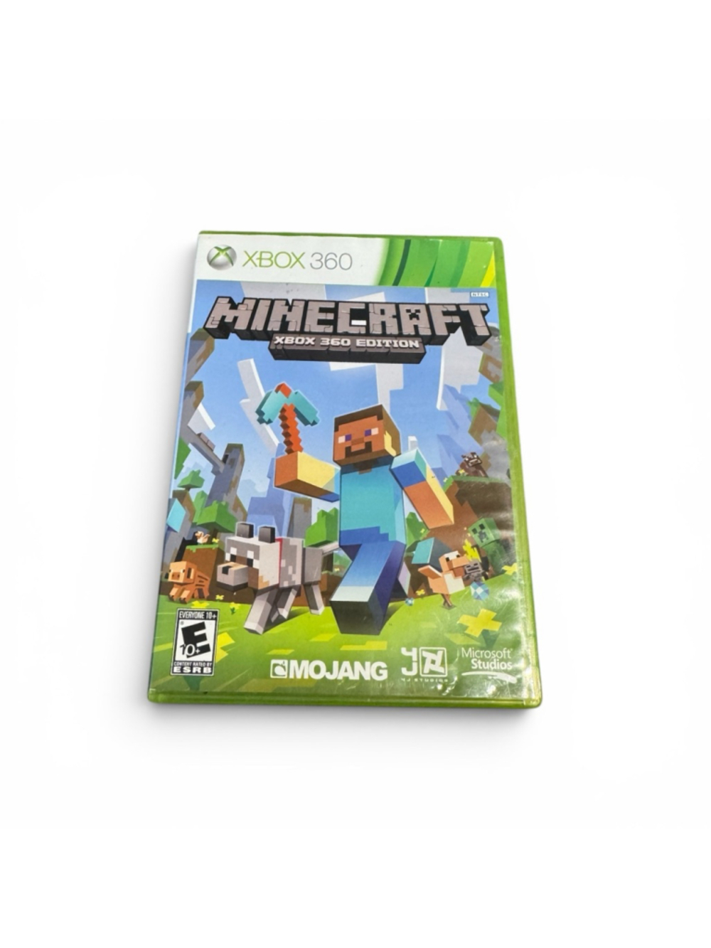 Minecraft Xbox 360 Edition Video Game Green Blue One Size